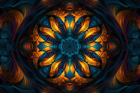 Generative ai. Abstract geometry pattern background,の素材