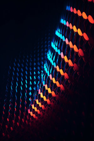 Generative ai. Abstract geometry pattern background,の素材