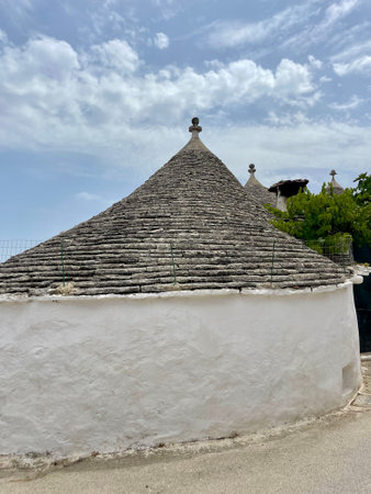 Trulli or Trullo house, an UNESCO World Heritage, Alberobello.の写真素材