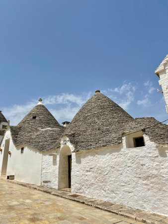 Trulli or Trullo house, an UNESCO World Heritage, Alberobello.の写真素材