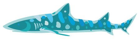 Blue Sharkのイラスト素材