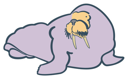 Walrusのイラスト素材