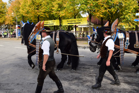 oktoberfest munchenのeditorial素材