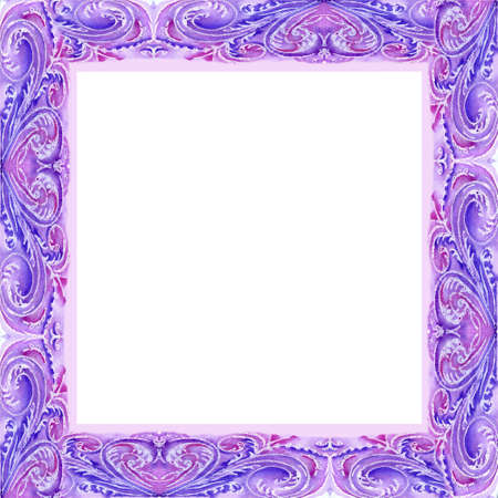 Watercolor a square pattern of dark blue colorの写真素材