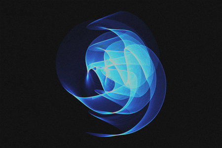 abstract fractal background a computer-generated 2D illustration, texture