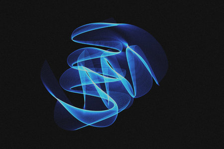 abstract fractal background a computer-generated 2D illustration, textureの写真素材