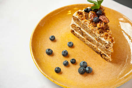 homemade carrot cakeの写真素材