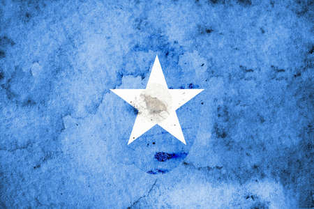 The Flag of Somalia, also known as the Somali Flag, is the official flag of the Federal Republic of Somalia. Adopted on October 12, 1954, it was designed by Mohammed Awale Liban.の写真素材