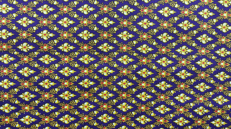 Thai art on fabric