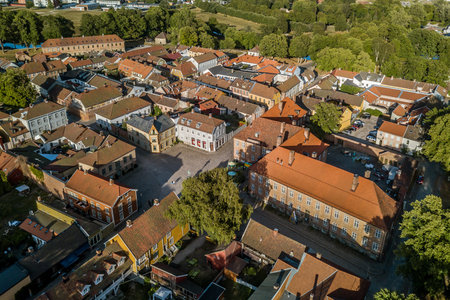 Aerial view of Fredrikstad's Old Town