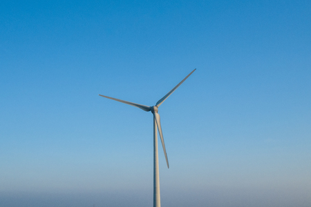 Wind turbine close-upの写真素材