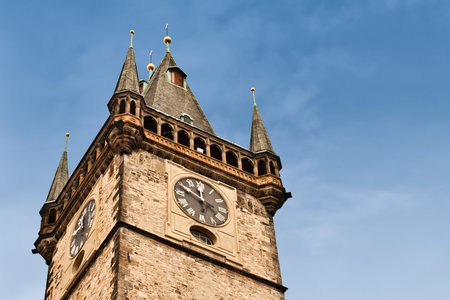 Prague city hall on Old Town square
