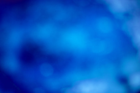 abstract blurred background with a shade of blueの写真素材