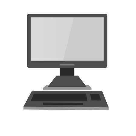 a personal computerの写真素材