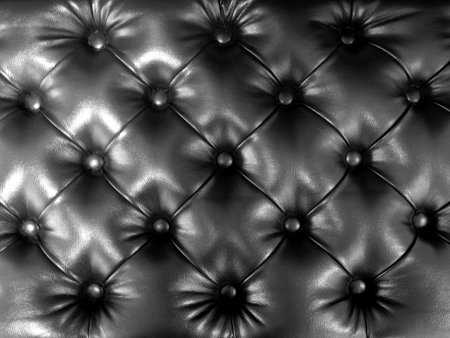 Classic upholstery of the headboard, sofa, chair, wall