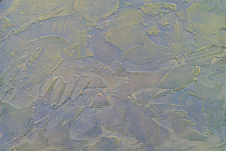 Decorative plaster in the form of an artificial stoneの写真素材