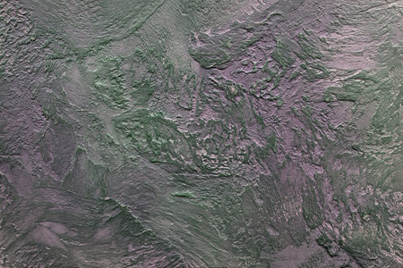 Decorative plaster in the form of an artificial stone