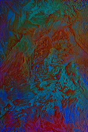 Decorative plaster in the form of an artificial stoneの写真素材