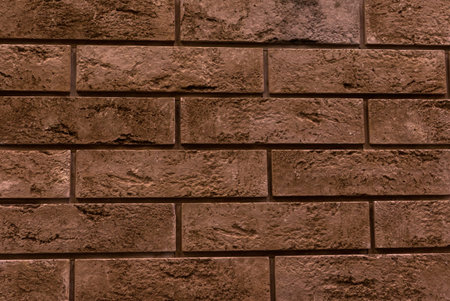 brick wall in retro style