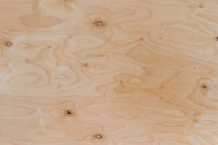 surface of plywood with a picture of a wooden textureの写真素材