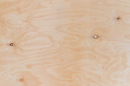 surface of plywood with a picture of a wooden textureの写真素材