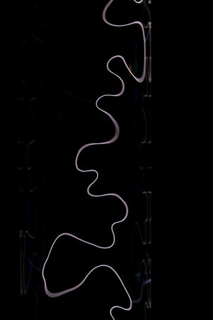 Lightning flash discharge of electricity on transparent background. electrical visual effect.