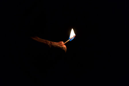 light a fire to illuminate the darkness