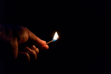 light a fire to illuminate the darkness
