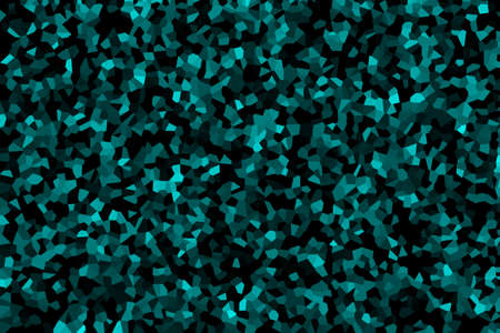 abstract mosaic of colored polygons on a dark background iの写真素材