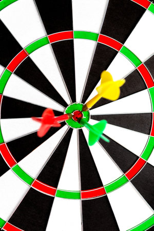 Darts is a popular game all over the worldの写真素材
