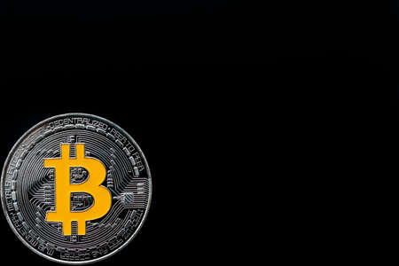 bitcoin is the digital money of the futureの写真素材