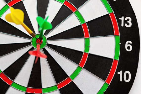 Darts is a popular game for many people all over the worldの写真素材