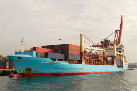 Container Shipのeditorial素材