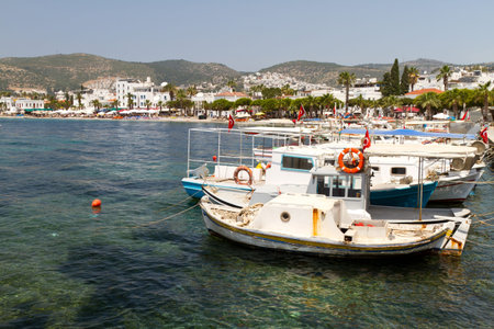 Bodrum Town from Mugla, Turkeyの写真素材