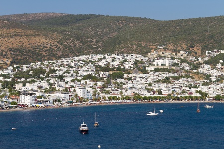 Bodrum Town from Mugla, Turkeyの写真素材