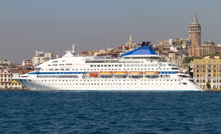 A Cruise in Istanbulの写真素材