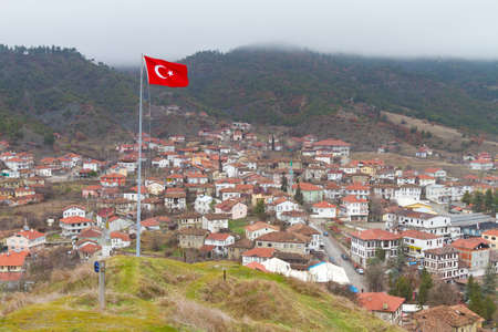 Tarakli Town from Sakarya, Turkeyの写真素材