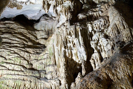 Formations inside the Gokgol Cave, Zonguldak, Turkeyの写真素材