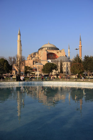 Hagia Sophia from Istanbul, Turkeyのeditorial素材