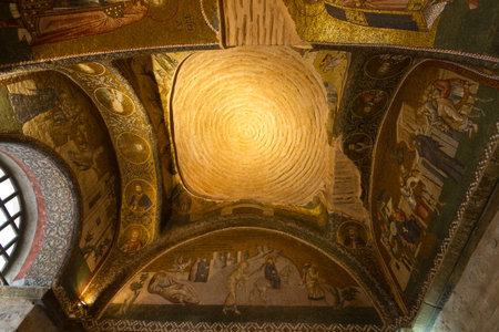 Chora Church in Istanbul, Turkeyのeditorial素材
