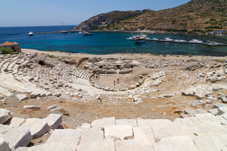 Amphitheatre of Knidos, Datca, Turkeyの写真素材