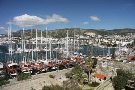 Bodrum Marinaの写真素材