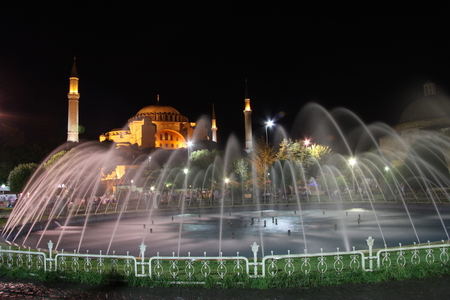 Hagia Sophia from Istanbul, Turkeyの写真素材