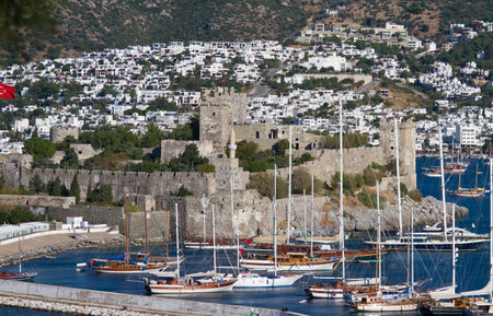 Bodrum Castle in Turkeyのeditorial素材