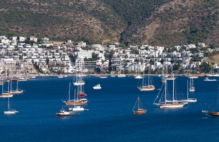 Bodrum Town in Turkeyの写真素材