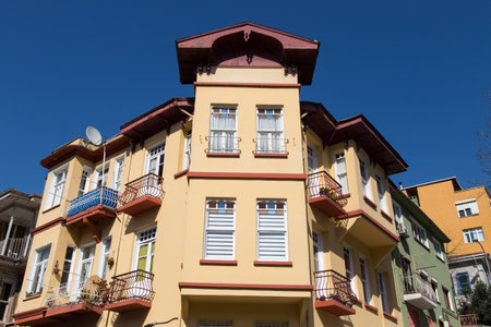Old Buildings in Istanbulのeditorial素材