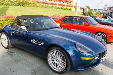 ISTANBUL, TURKEY - JUNE 07, 2014: A BMW in Istanbul Concours d'Elegance. Concours d'Elegance...