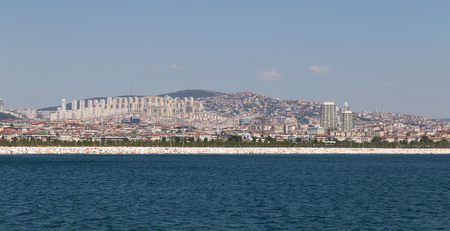 Cityscape of Istanbul in Turkeyの写真素材