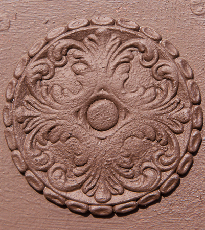 Wooden Ornamentの写真素材