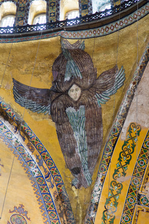 Hagia Sophia Museum in Sultanahmet district of Istanbulのeditorial素材